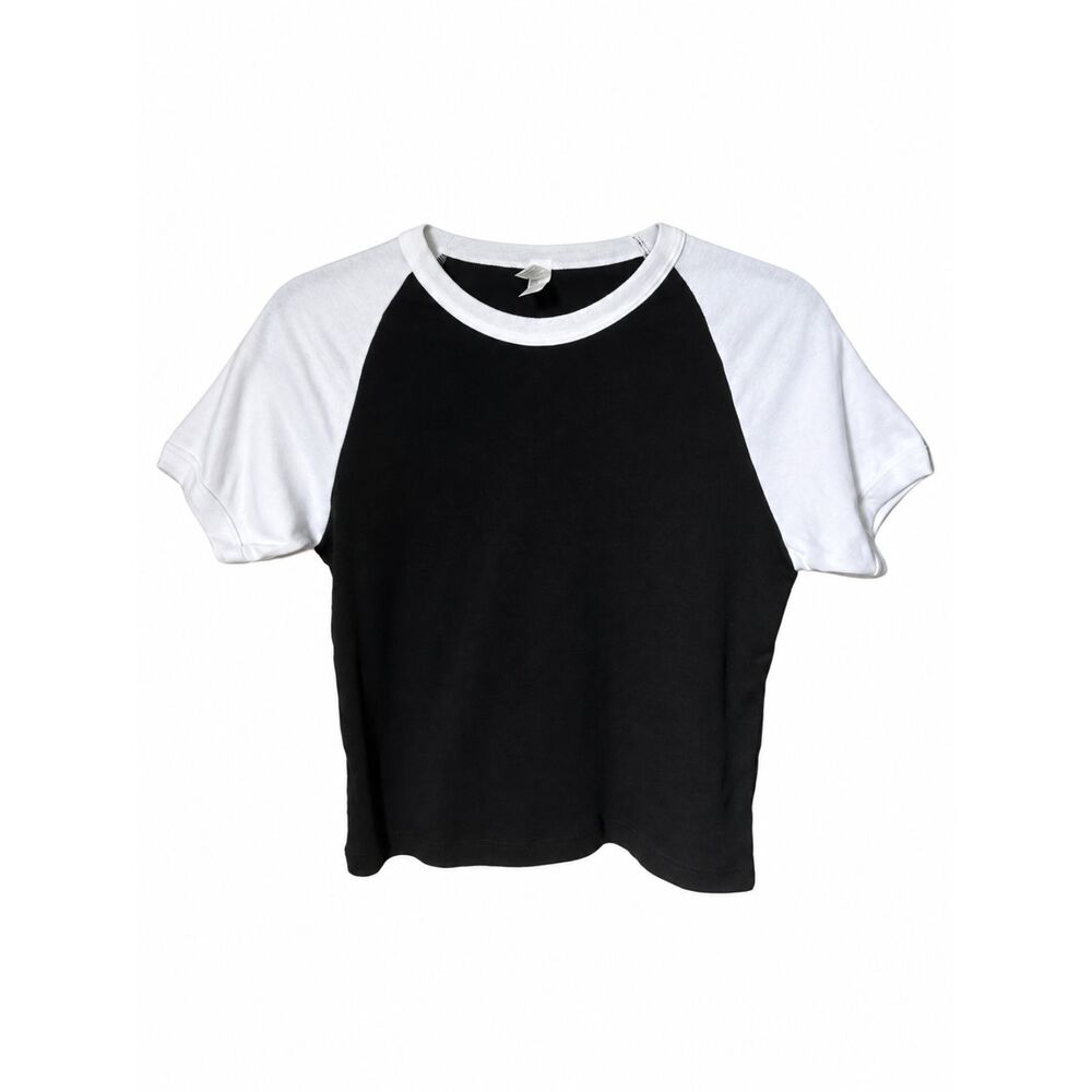 Cropped Baseball Tee